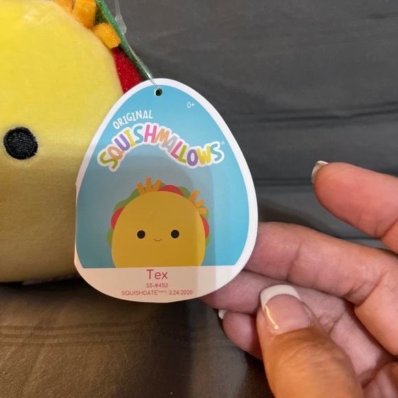Squishmallows Tex the Taco 5" Stuffed Animal - Picture 2 of 2